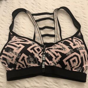 Pink Victoria’s Secret PINK Ultimate Push up Sports Bra